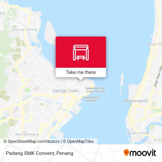 Padang SMK Convent map