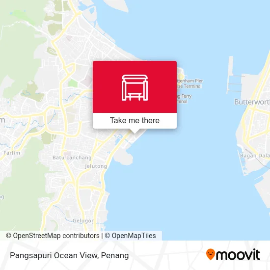 Pangsapuri Ocean View map