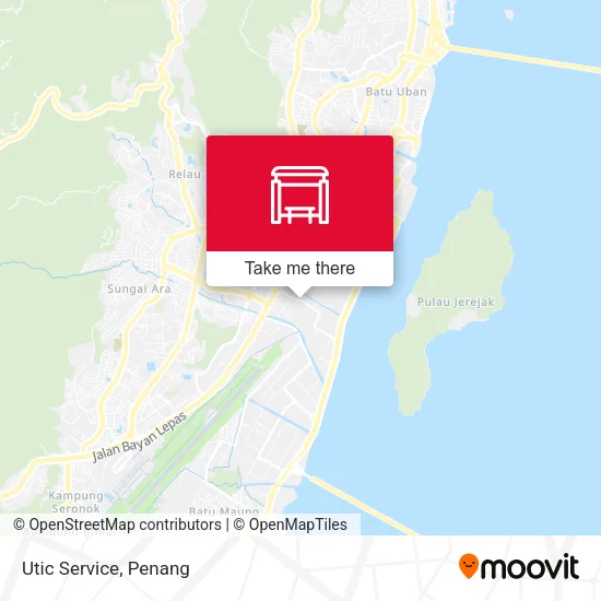 Utic Service map