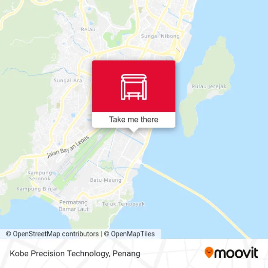 Kobe Precision Technology map