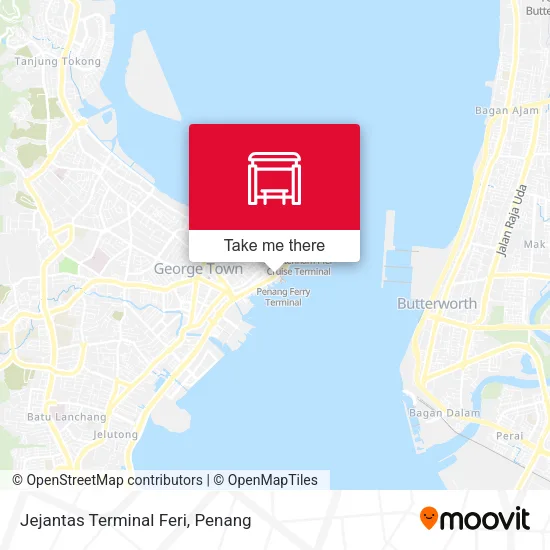 Jejantas Terminal Feri map