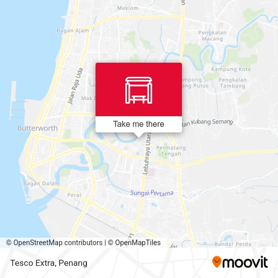Tesco Extra map