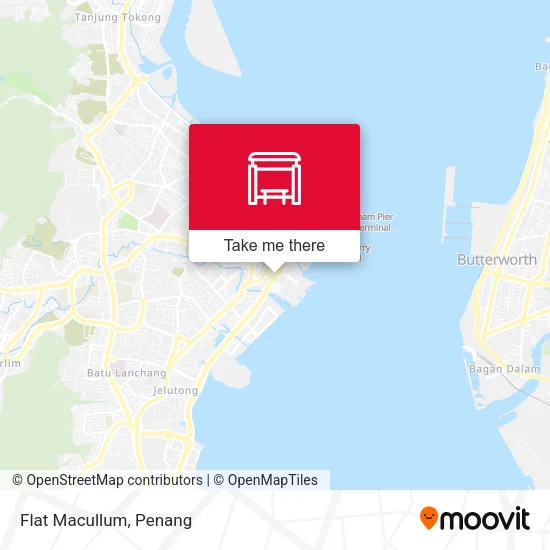 Flat Macullum map