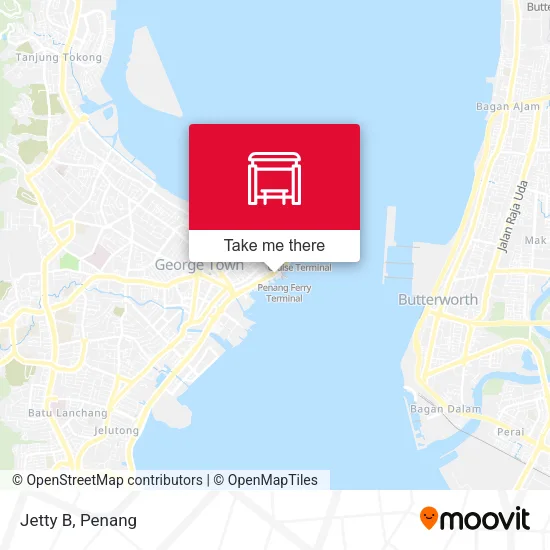 Jetty B map