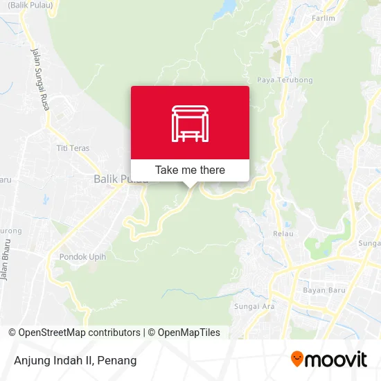 Anjung Indah II map
