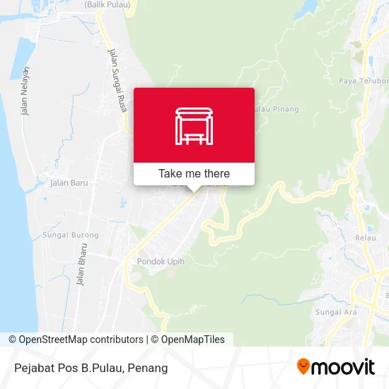 Pejabat Pos B.Pulau map