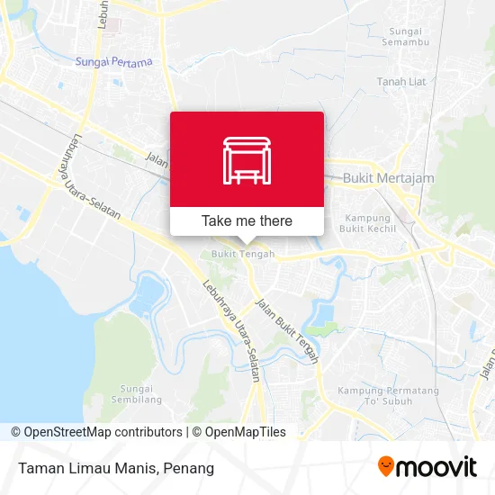 Peta Taman Limau Manis