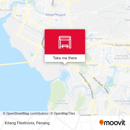 Kilang Flextronix map