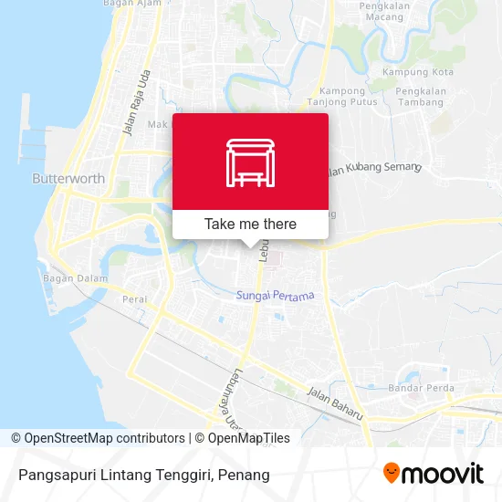 Pangsapuri Lintang Tenggiri map