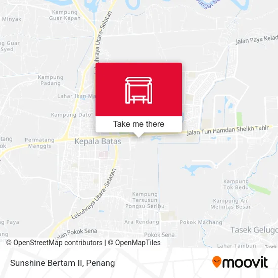 Sunshine Bertam II map