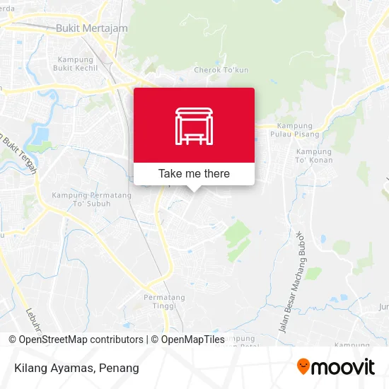 Kilang Ayamas map