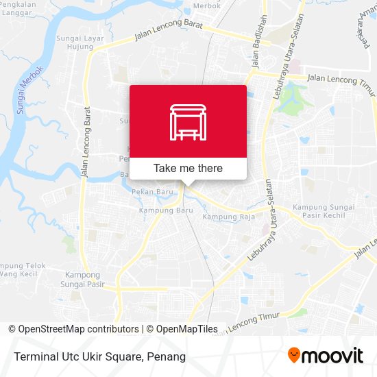 Terminal Utc Ukir Square map