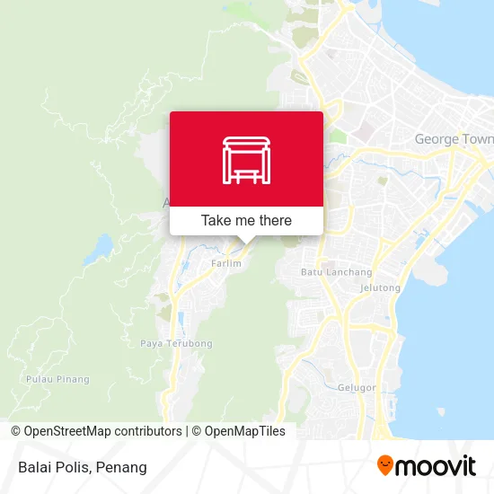 Balai Polis map