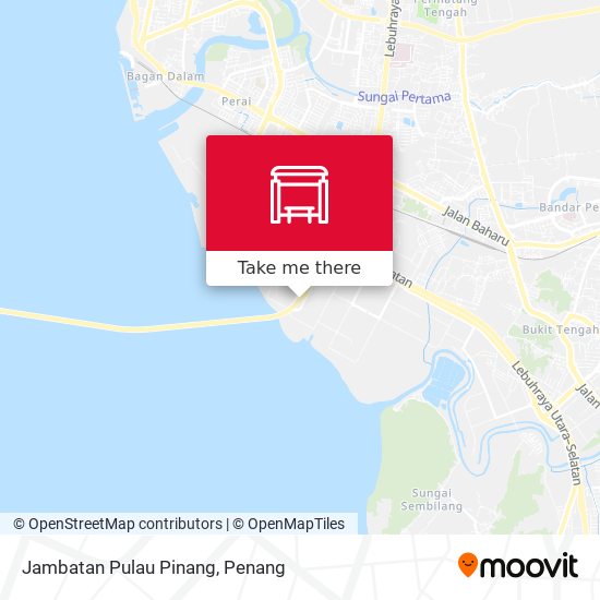 Jambatan Pulau Pinang map