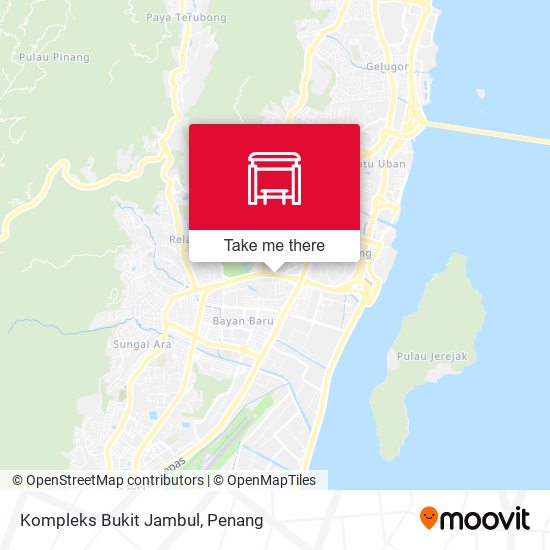 Peta Kompleks Bukit Jambul