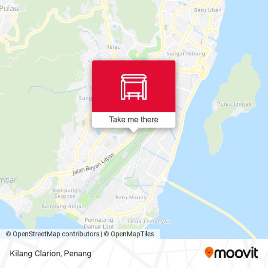 Kilang Clarion map