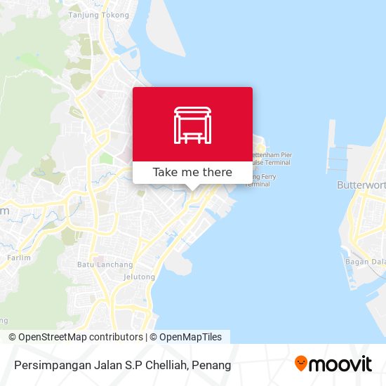 Persimpangan Jalan S.P Chelliah map