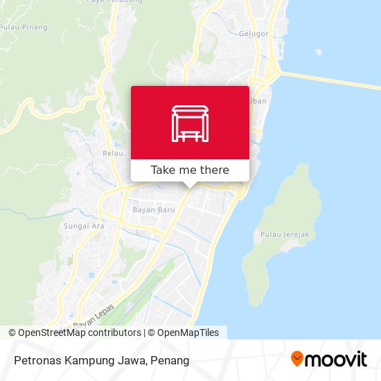 Petronas Kampung Jawa map