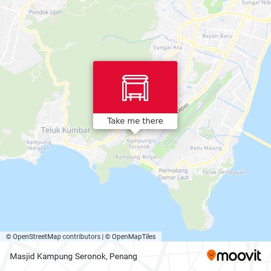 Peta Masjid Kampung Seronok
