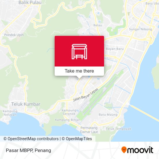 Pasar MBPP map