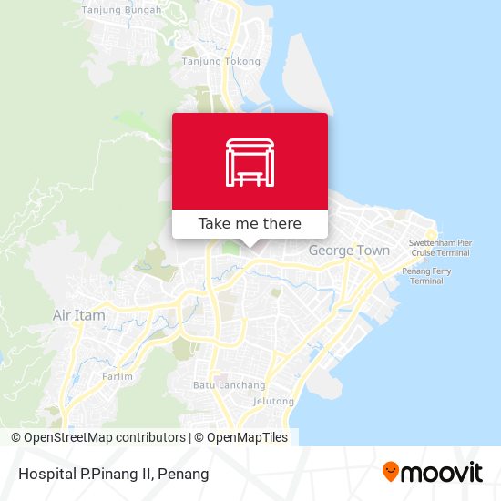 Hospital P.Pinang II map