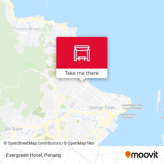 Evergreen Hotel map