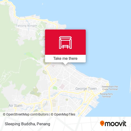 Sleeping Buddha map