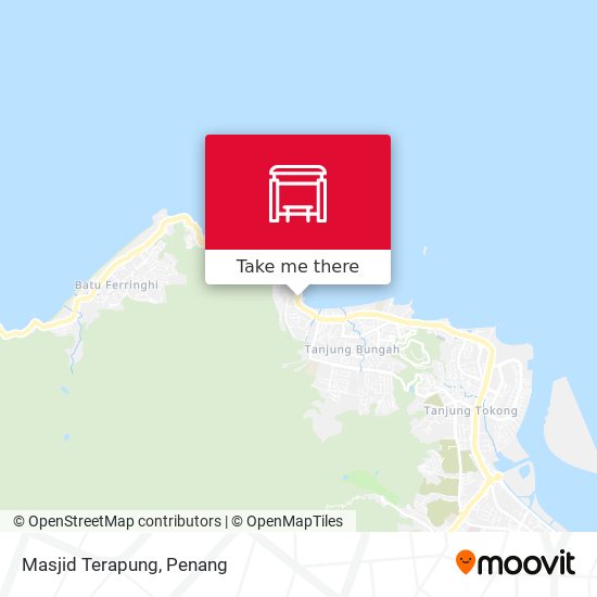 Masjid Terapung map