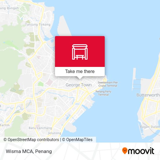 Wisma MCA map