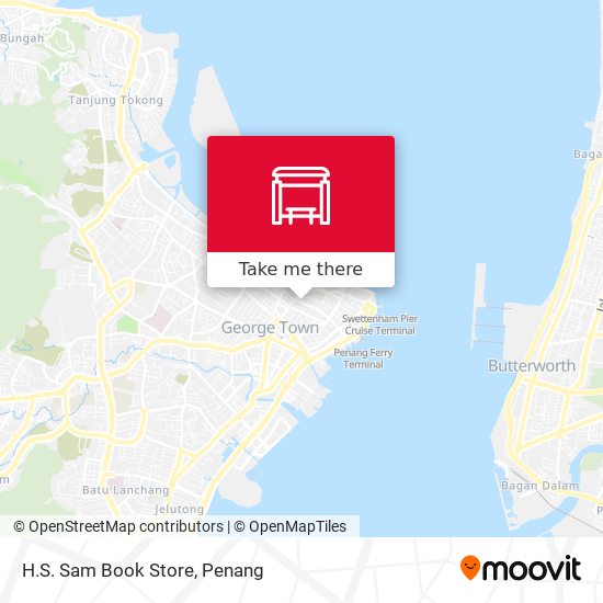 H.S. Sam Book Store map