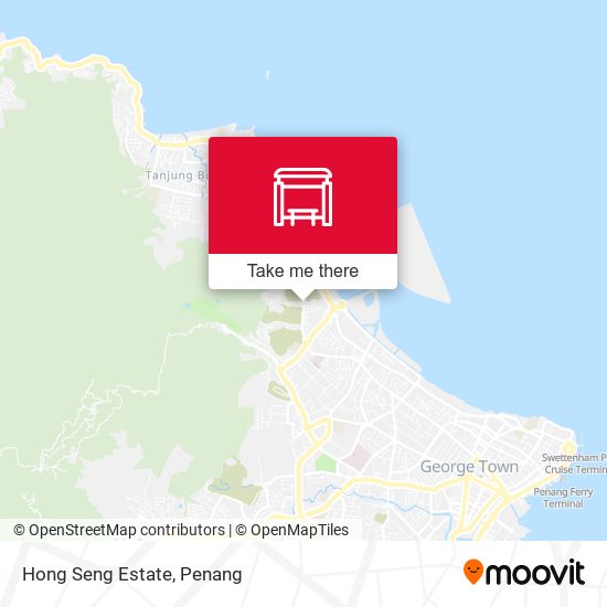 如何坐公交或轮渡去pulau Pinang的hong Seng Estate