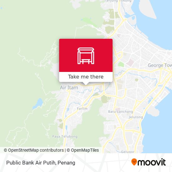 Public Bank Air Putih map