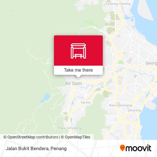 Peta Jalan Bukit Bendera