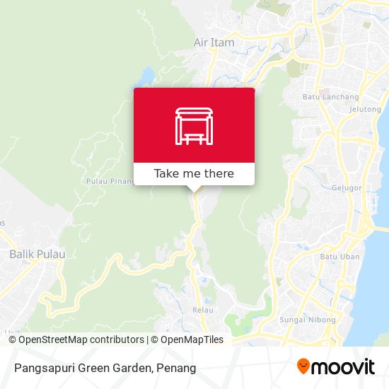 Pangsapuri Green Garden map