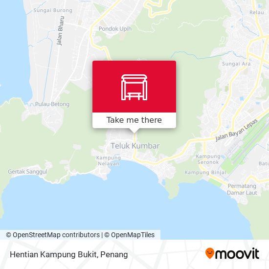 Peta Hentian Kampung Bukit
