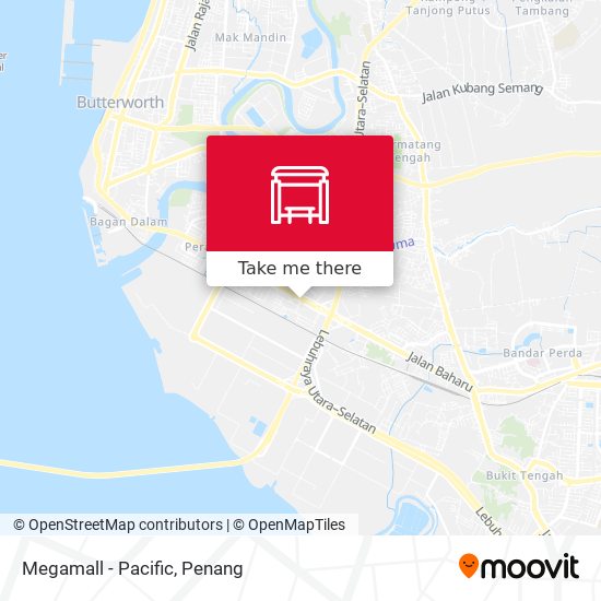 Megamall - Pacific map