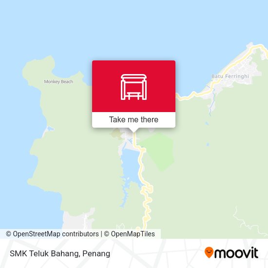 SMK Teluk Bahang map