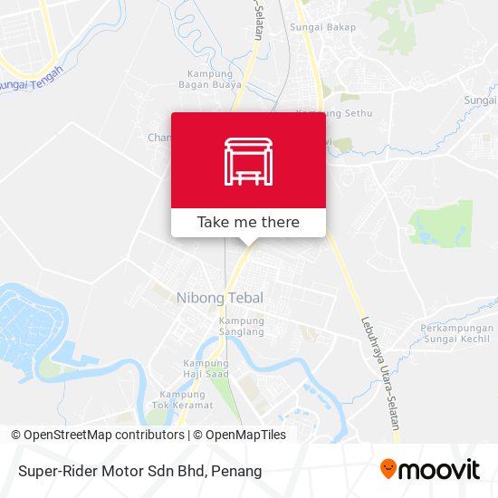 Super-Rider Motor Sdn Bhd map