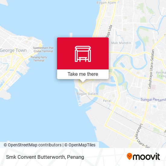 Smk Convent Butterworth map