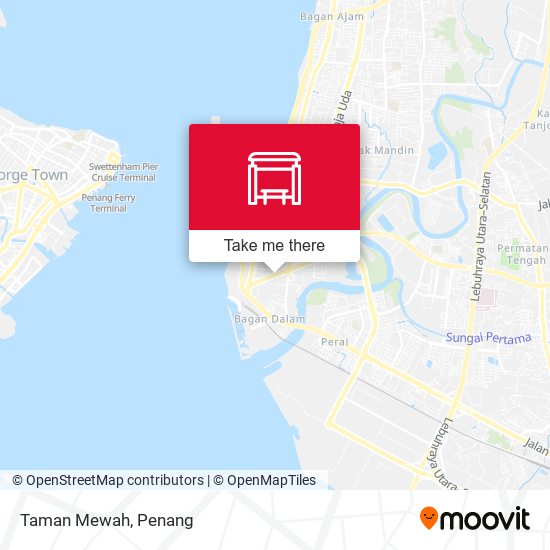 Taman Mewah map