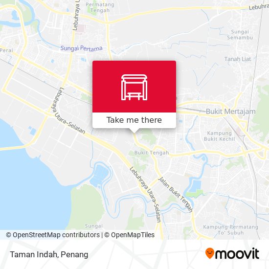 Taman Indah map