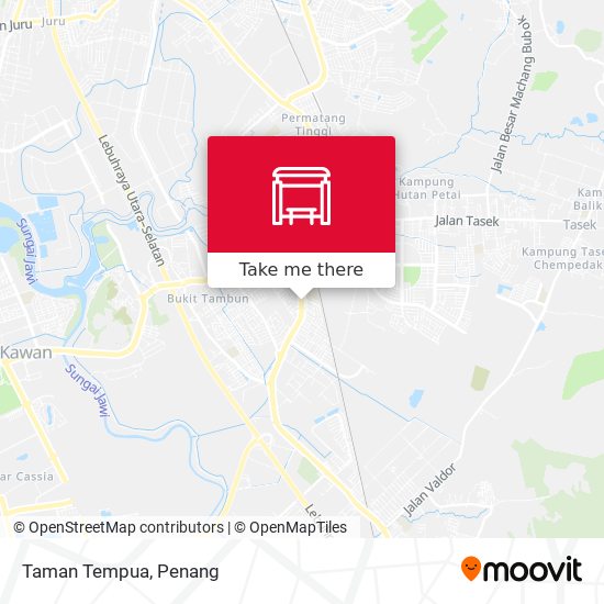 Taman Tempua map