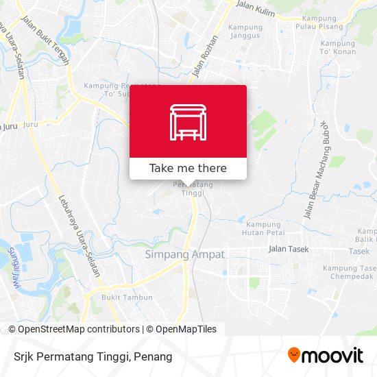 Srjk Permatang Tinggi map