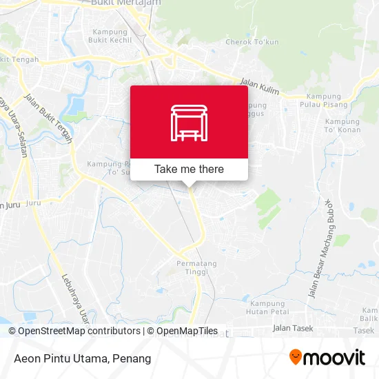 Aeon Pintu Utama map