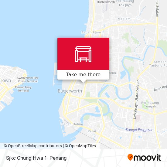 Sjkc Chung Hwa 1 map