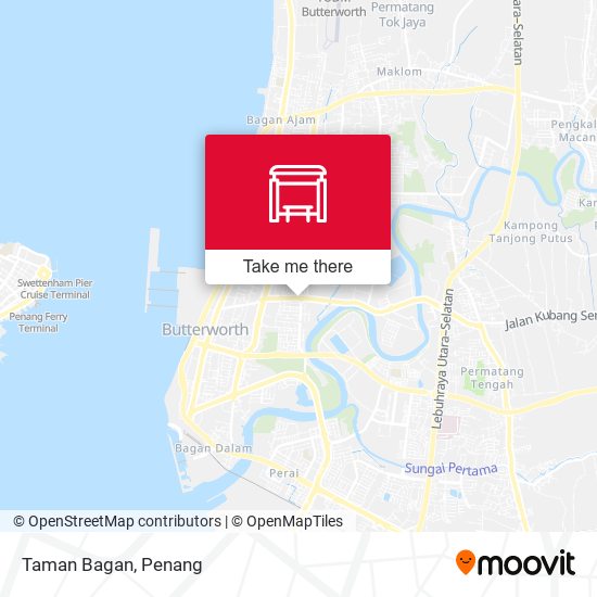 Taman Bagan map