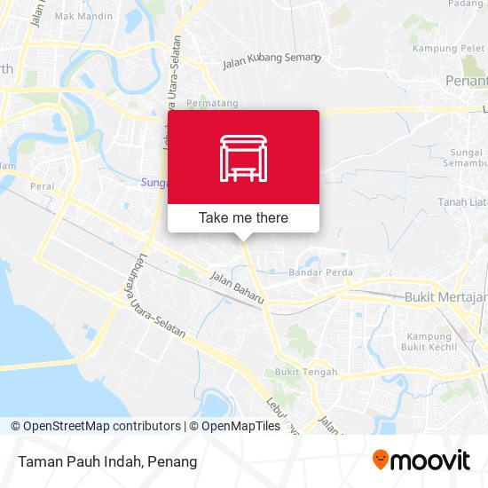 Taman Pauh Indah map