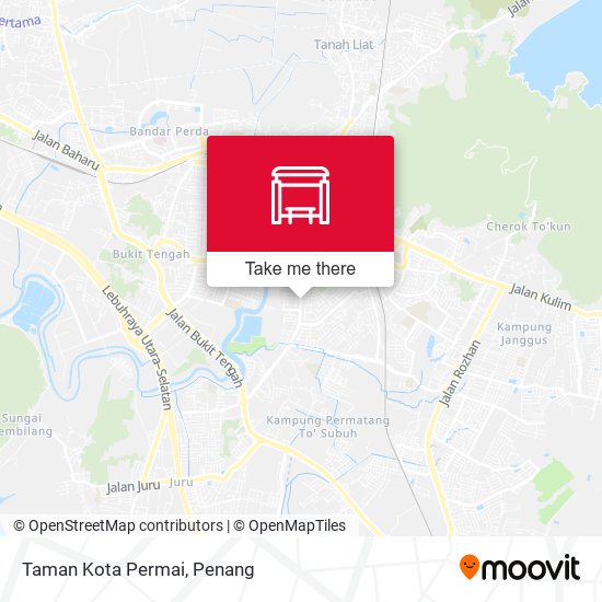 Taman Kota Permai map