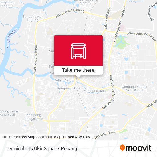 Terminal Utc Ukir Square map