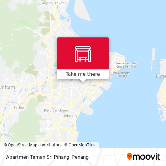 Apartmen Taman Sri Pinang map